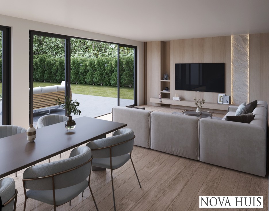 NOVA-HUIS C101 L vorm bungalow levensloopbestendig  Staalframebouw