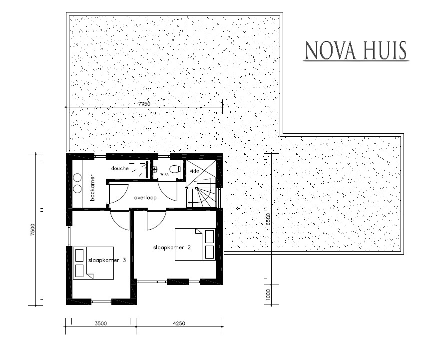 NOVAHUIS K391 moderne kubistische energieneutrale levensloopbestendige woning ATLANTA