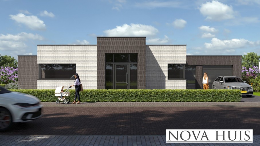 NOVAHUIS bungalowserie type 192 levensloopbestendig circulair bouwsysteem NOVAHUIS bungalowserie type 192 levensloopbestendig circulair bouwsysteem