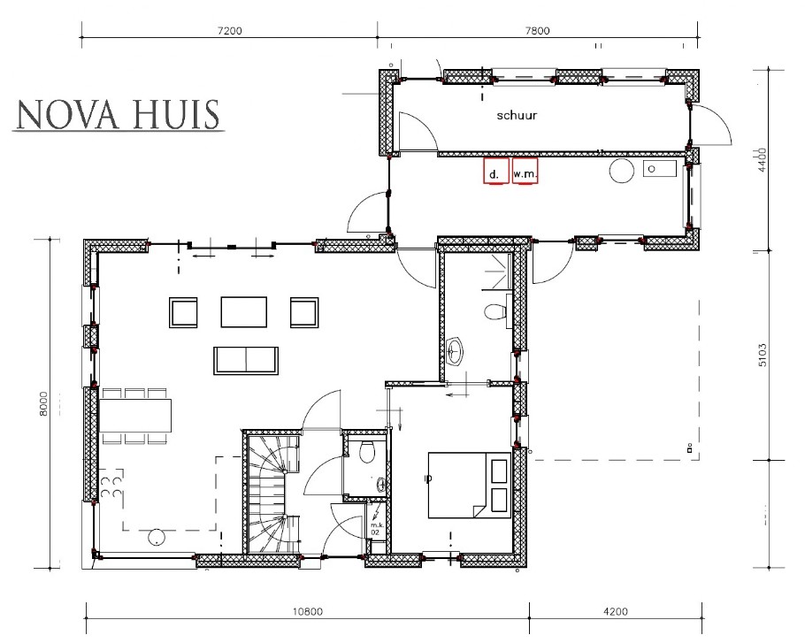 NOVAHUIS kapwoningen K142 staalframebouw Nederland 