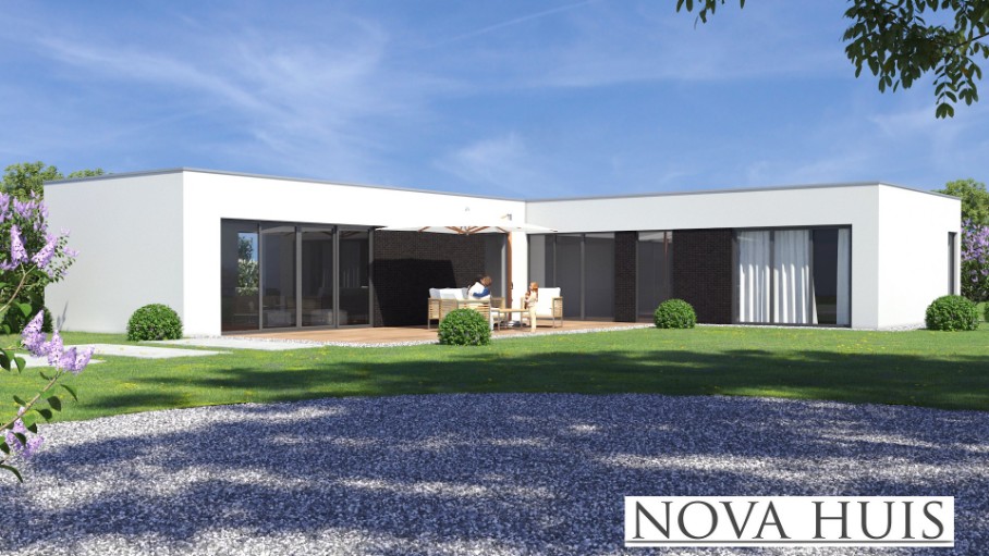 NOVAHUIS luxe bungalows type B189 energiearm gebouwd NOVAHUIS luxe bungalows type B189 energiearm gebouwd