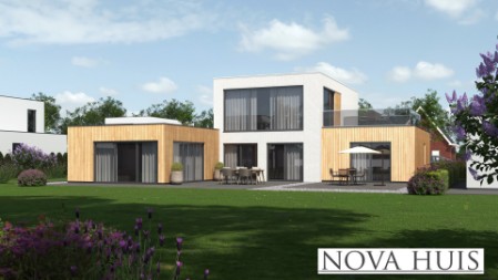 NOVAHUIS ontwerp type 401 moderne circulaire bouw 