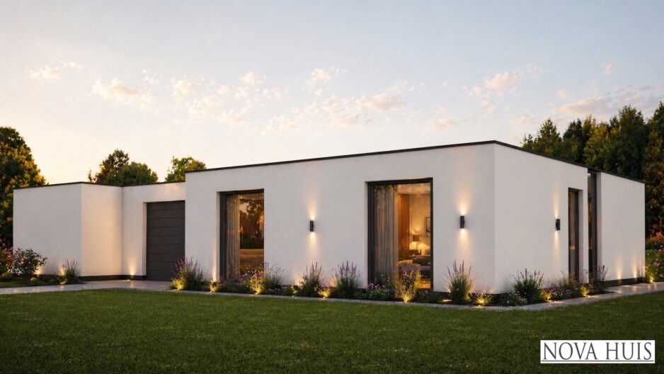 NOVA-HUIS Levensloopbestendige bungalow met inpandige garage of berging onderhoudsarm A70