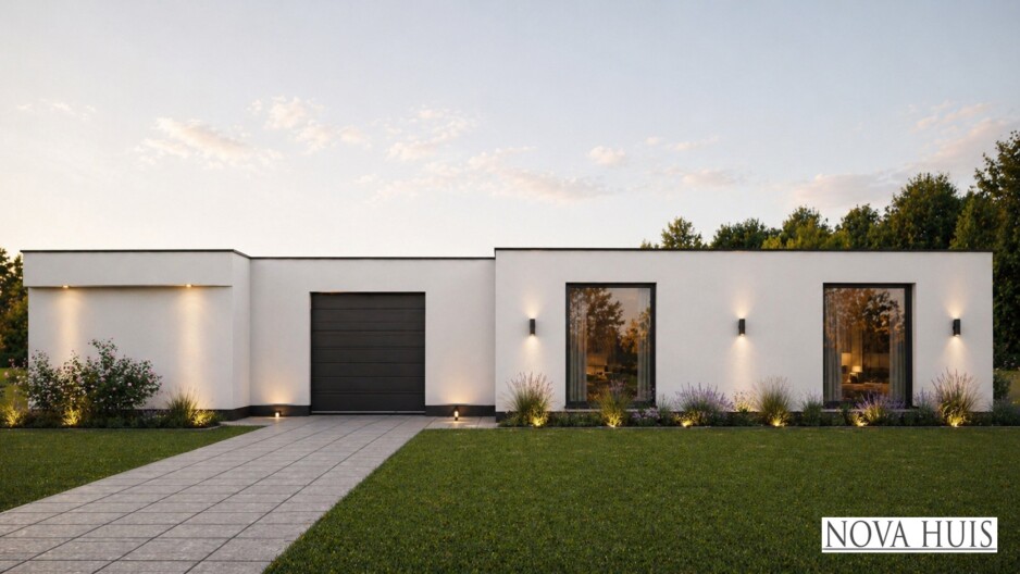 NOVA-HUIS Levensloopbestendige bungalow met inpandige garage of berging onderhoudsarm A70