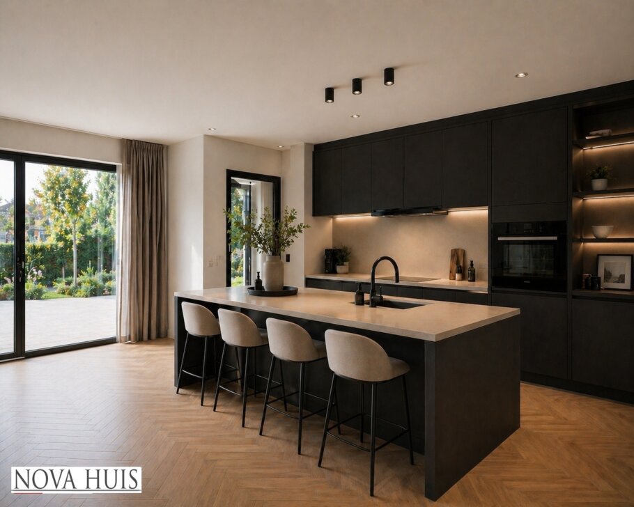 NOVAHUIS.NL Bungalow plat dak type 70 interieur inspiratie printerest facebook instagram