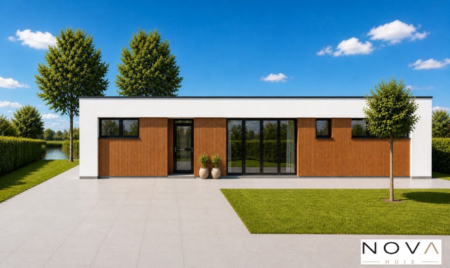 NOVA HUIS A198 levensloopbestendige bungalow met 3 slaapkamers en 2 badkamers