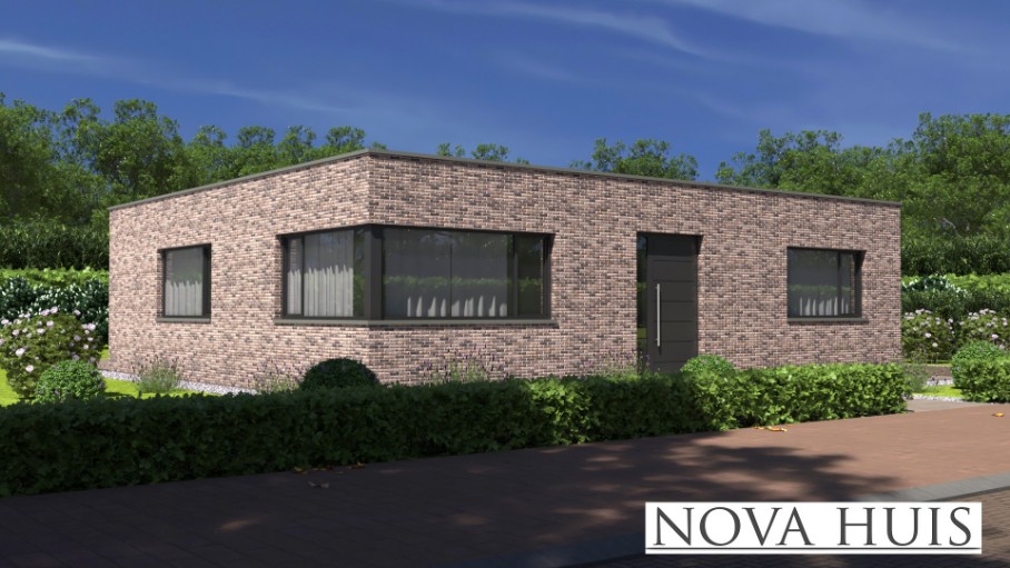 NOVAHUIS.NL A184 Bungalow levensloopbestendig floorplan plattegrond vrij indeelbaar NOVAHUIS.NL A184 Bungalow levensloopbestendig floorplan plattegrond vrij indeelbaar