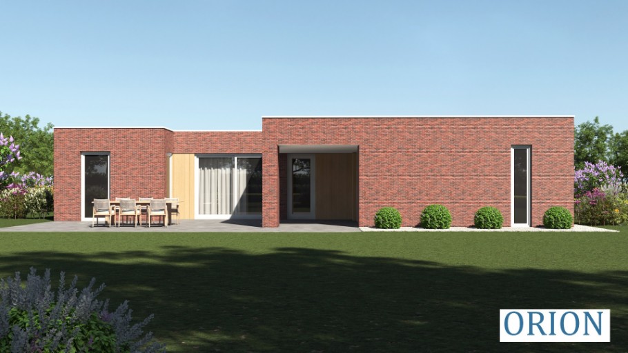 Orion Nieuwbouw woningen type Bungalow met plat dak 191 levensloopbestendig CPO Orion Nieuwbouw woningen type Bungalow met plat dak 191 levensloopbestendig CPO