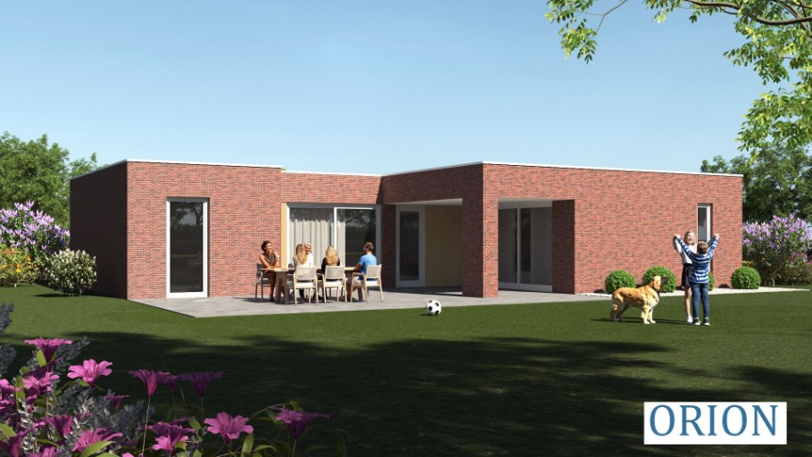 Orion Nieuwbouw woningen type Bungalow met plat dak 191 levensloopbestendig CPO Orion Nieuwbouw woningen type Bungalow met plat dak 191 levensloopbestendig CPO