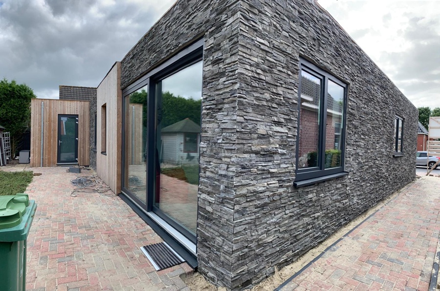 NOVA-HUIS A152 levensloopbestendige woning plat dak energieneutraal staaalframebouw Nederland