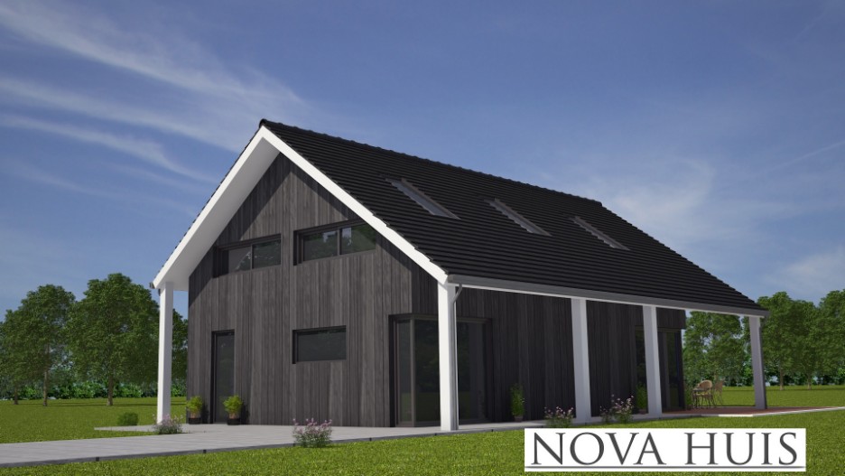 Schuurwoningen van NOVA-HUIS.nl in alle gewenste afmetingen en volumes 18v1