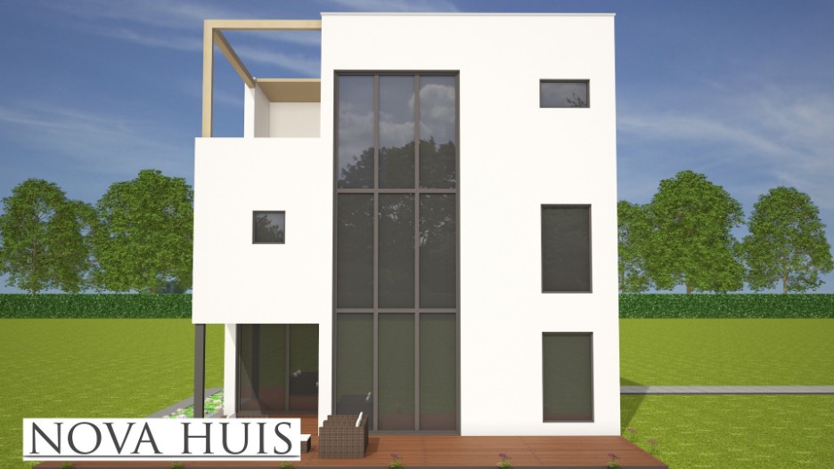 Zelf uw energieneutrale Kubuswoning ontwerpen en bouwen met NOVA-HUIS K180