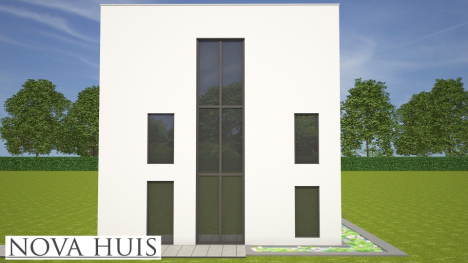 Zelf uw energieneutrale Kubuswoning ontwerpen en bouwen met NOVA-HUIS K180