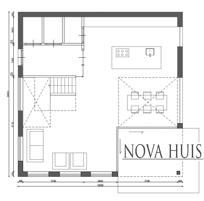 Zelf uw energieneutrale Kubuswoning ontwerpen en bouwen met NOVA-HUIS K180