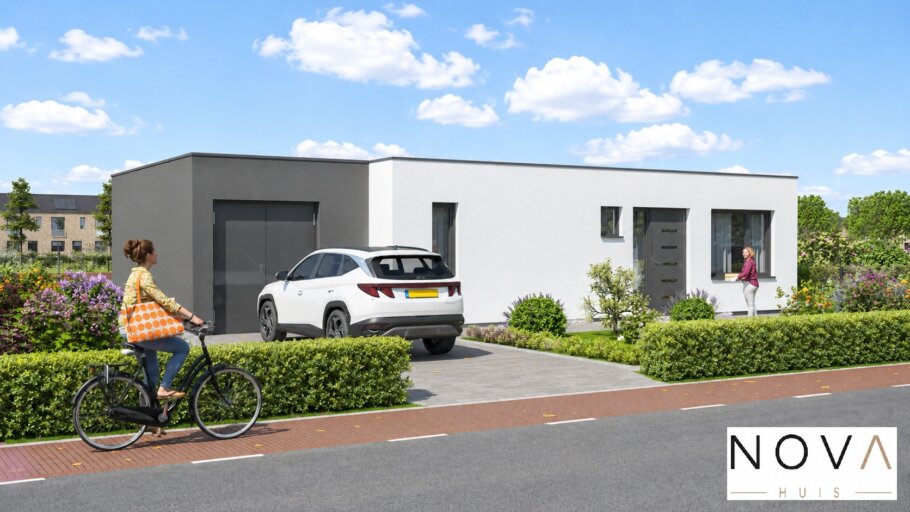 Moderne levensloopbestendige woning A-178 met plat dak en patio