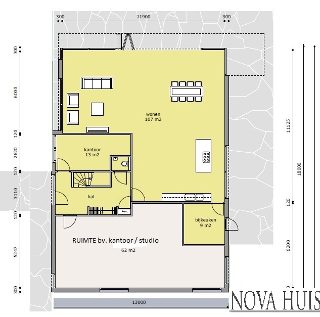 ik ontwerp mijn eigen moderne villa in staalframe samen met Architect NOVA-HUIS villabouw K184