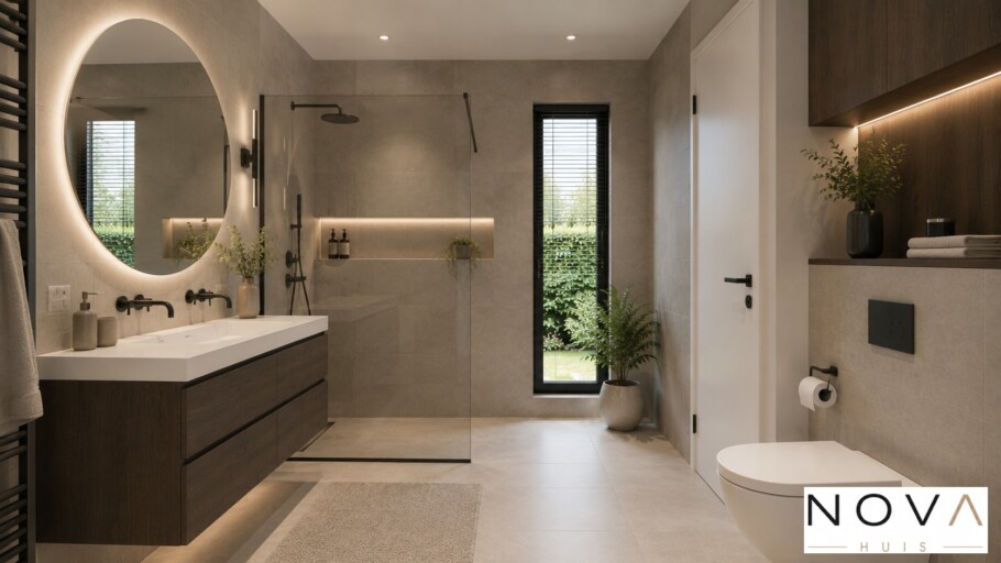 NOVA-HUIS K-392 gelijkvloerse woning met kleine verdieping interieur inspiratie