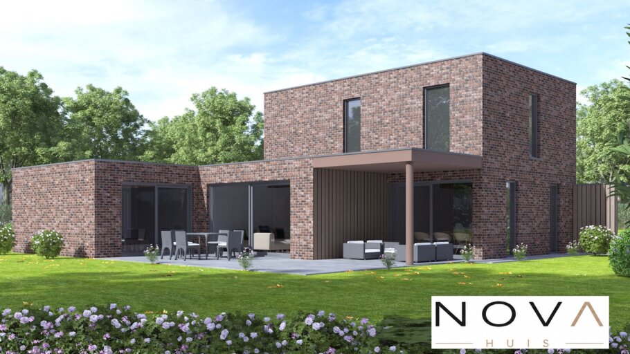 NOVA-HUIS moderne kubische woning type K-392