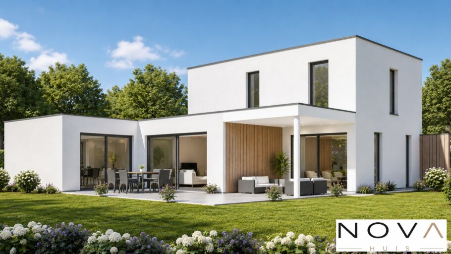 NOVA-HUIS moderne kubische woning type K-392