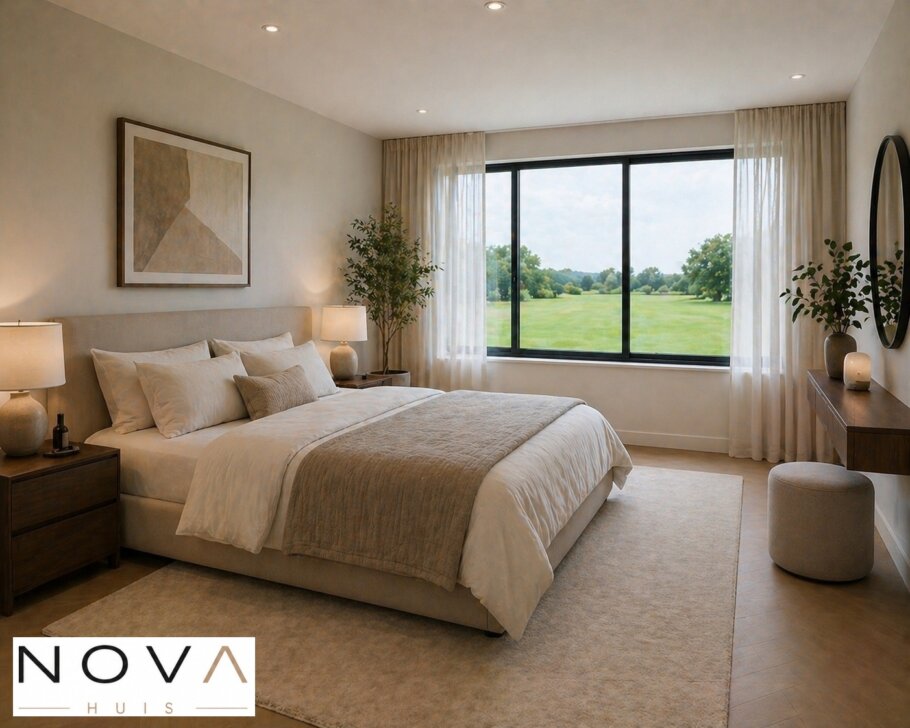 bekijk het moderne minimalistisch interieur voor NOVA HUIS ontwerp K-402