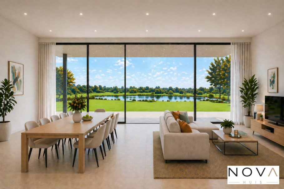 nova huis TYPE K 301 interieur inspiratie foto plaatje picture moderne woninginrichting livingroom woonkamer