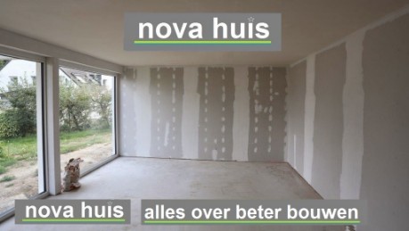 bouwen van moderne kubistische woningen met moderne bouwsystemen