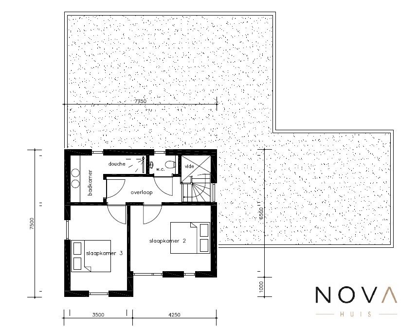 NOVAHUIS K391 moderne kubistische energieneutrale levensloopbestendige woning Staalframebouw