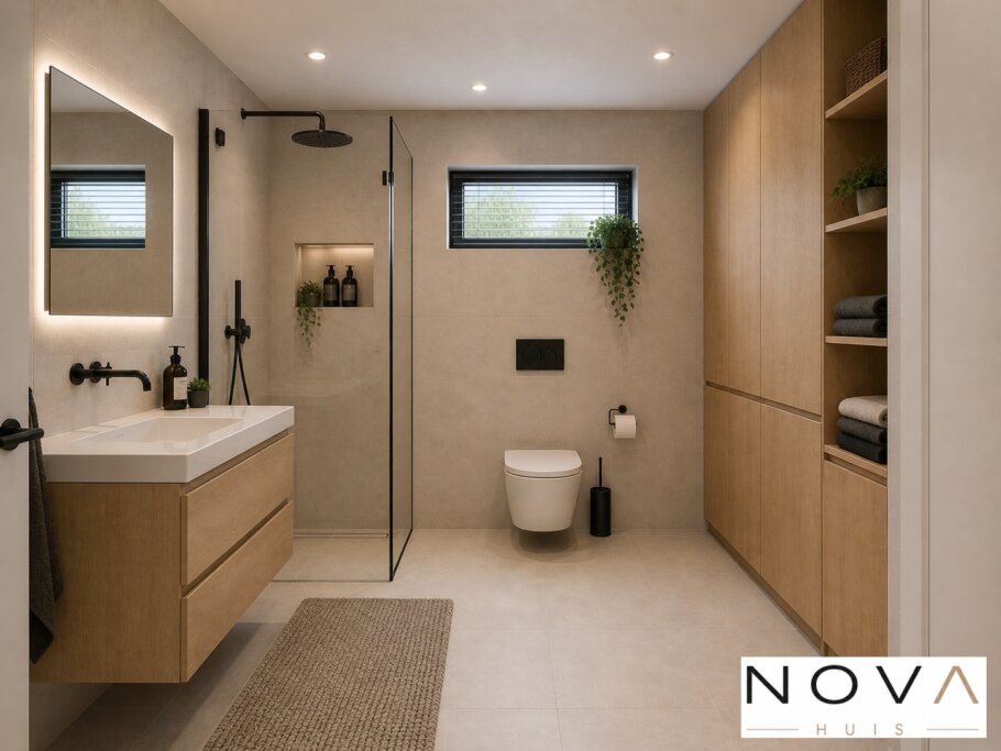 Modern interieur van levensloopbestendige woning A-201 met luxe leefkeuken en veel daglicht