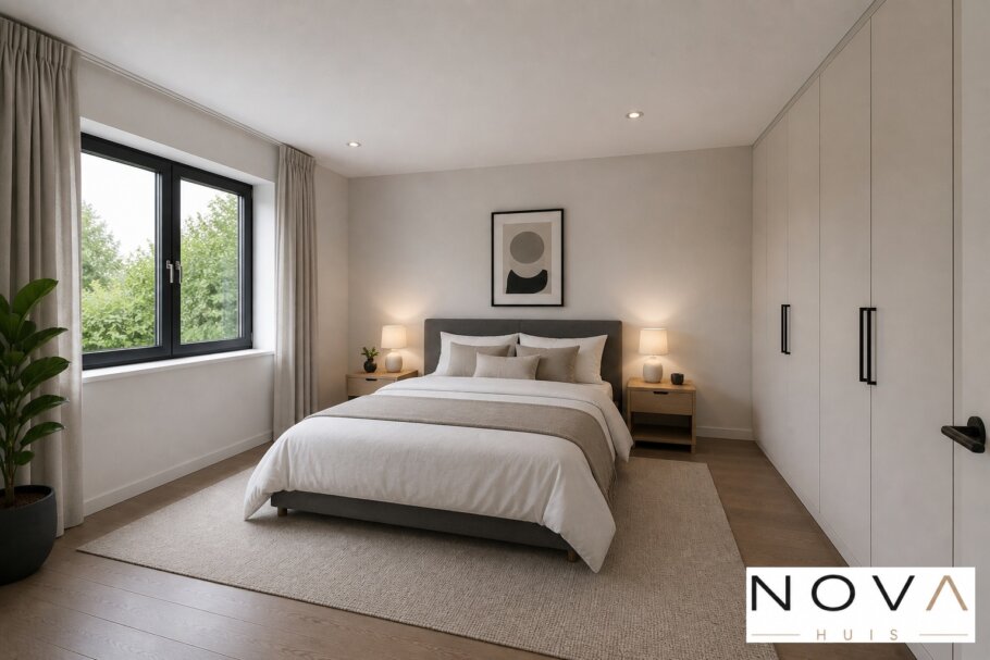 Modern interieur van levensloopbestendige woning A-201 met luxe leefkeuken en veel daglicht