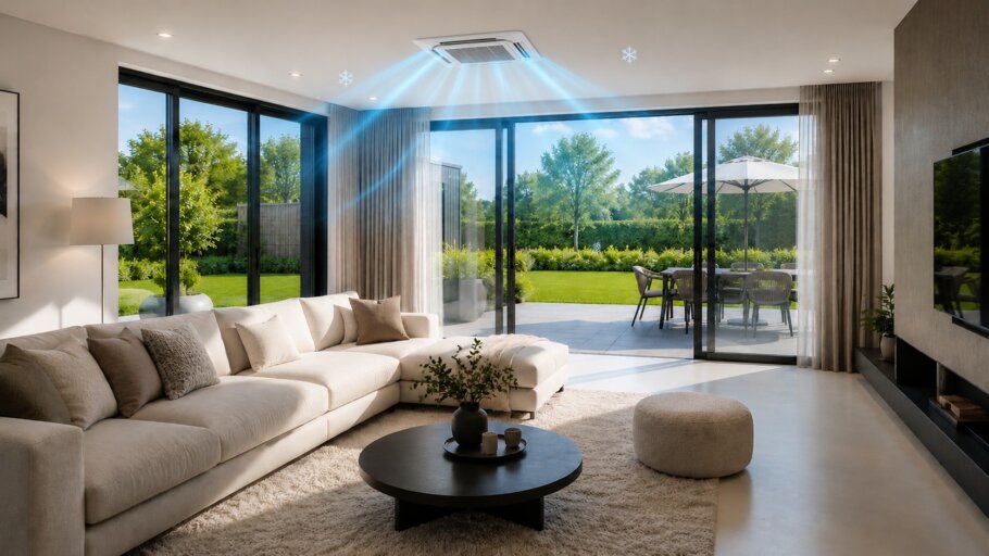 bekijk het moderne interieur voor woningontwerp K-391